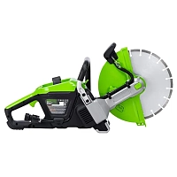 Бетонорез Greenworks PC141 аккумуляторный 82В с АКБ 2,5 Ач без ЗУ