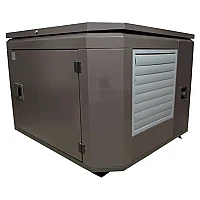 Генератор A-iPower A6000EAX в супертихом зимнем кожухе 1400SS RAL 8019 + блок автозапуска A-iPower 230 В, 50 А