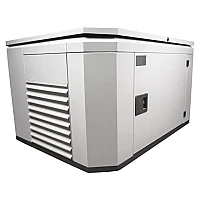 Бензиновый генератор FUBAG BS 3300 A ES в тихом зимнем кожухе 1200 RAL 7035