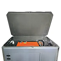 Бензиновый генератор A-iPower A11000TEAX в тихом зимнем кожухе 1600 RAL 7024