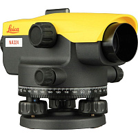Комплект оптический нивелир Leica NA 324 штатив рейка - 3 в 1 с поверкой